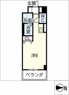 サン・名駅太閤ビル【4階】の間取り