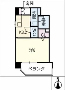 Mio・Reve【4階】の間取り