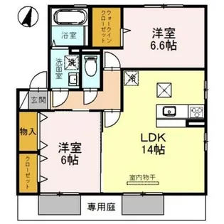 兵庫県明石市大久保町大窪【アパート】の間取り
