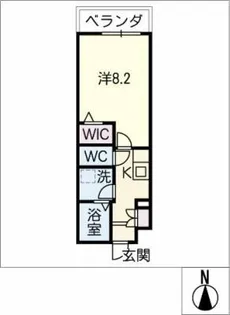 Maison西高蔵East【4階】の間取り