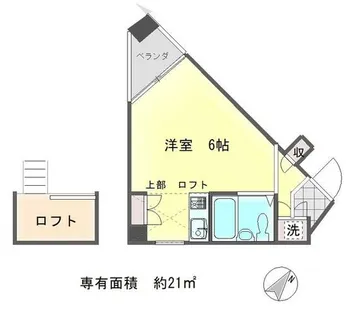サンクレスト【3階】の間取り