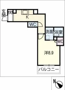 オリーヴェ【2階】の間取り