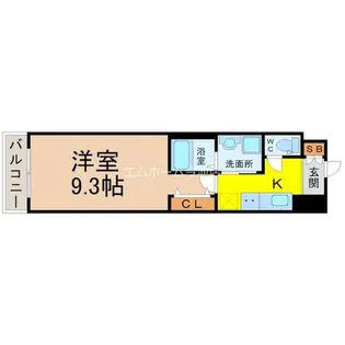 KDXレジデンス今池【2階】の間取り