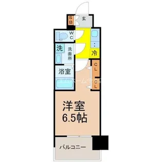 CREST TAPP平安通【9階】の間取り