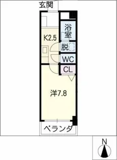 プレミールKATSURA【3階】の間取り