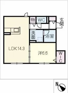 ブランノート城屋敷【1階】の間取り