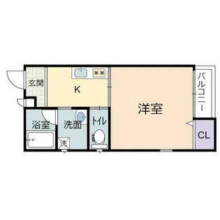 エム・ステージ平野本町【201号室】の間取り
