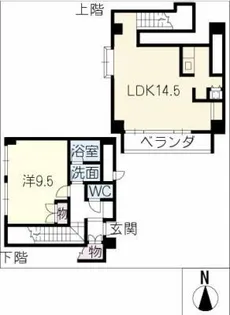 NESPALD EVE【5階】の間取り