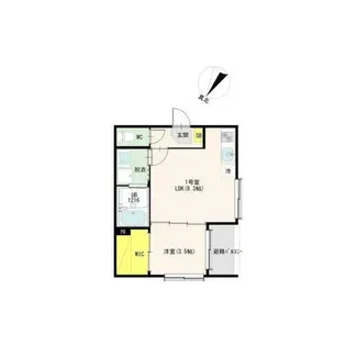 Maison TERA RITA【1階】の間取り