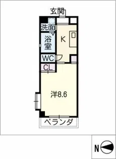 イースタンヒルズ本郷駅前【10階】の間取り