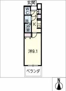 S-RESIDENCE本郷Ⅱ【4階】の間取り