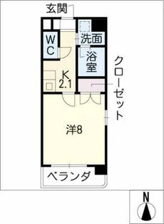 Wish【3階】の間取り