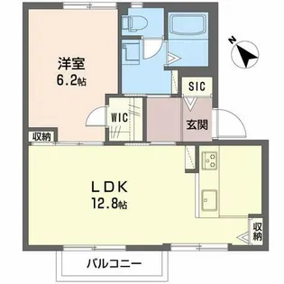 アメニティ21 C棟 西河原【2階】の間取り