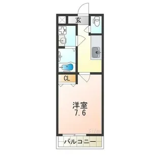 ハートハイム【2階】の間取り