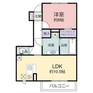 Oriente Casa【1階】の間取り