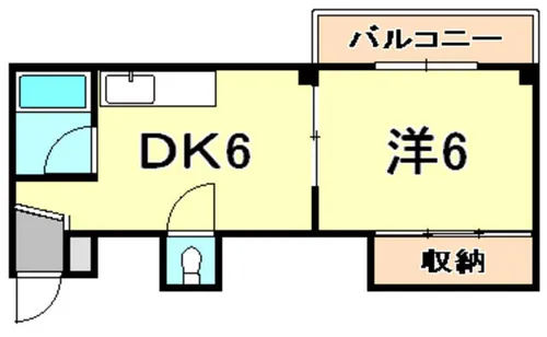 みやマンション【3階】の間取り