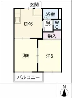 クレスト91【1階】の間取り