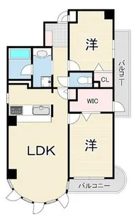 エルム御影【3階】の間取り