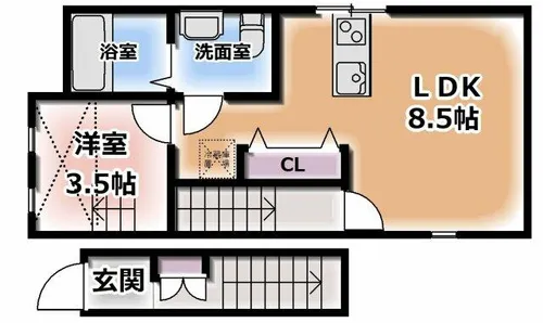 N&M`s MaisonA棟【1階】の間取り