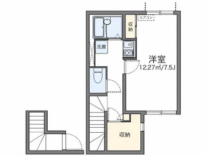 レオネクストプランタン【2階】の間取り