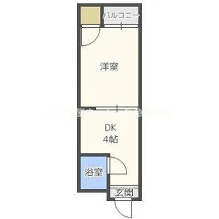野江ハイツ【3階】の間取り