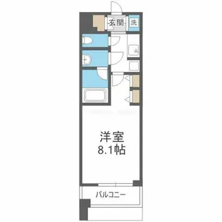 エスティメゾン京橋【2階】の間取り