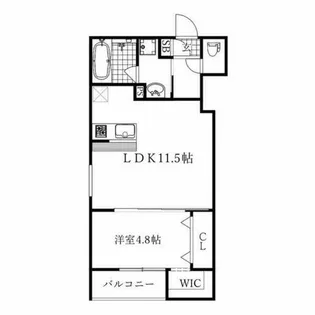 Ciel【1階】の間取り