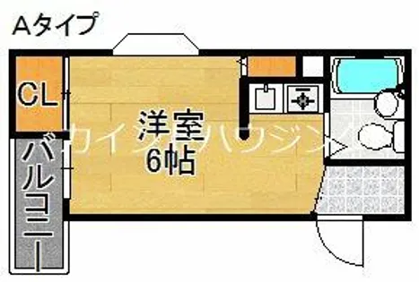 シティヒル【3階】の間取り