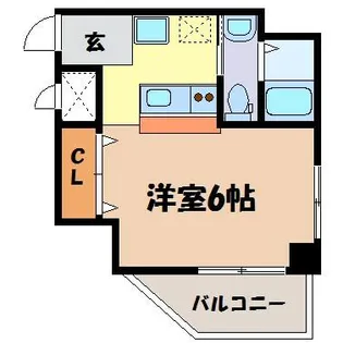 第六加藤ビル【2階】の間取り