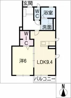 CHATELET SOLEIL【1階】の間取り