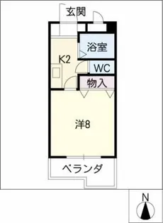 LYON HEART【1階】の間取り