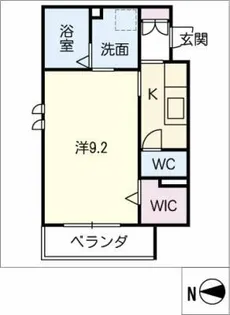 ロクス【2階】の間取り
