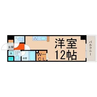 アーバンライフ名駅ウエスト【8階】の間取り