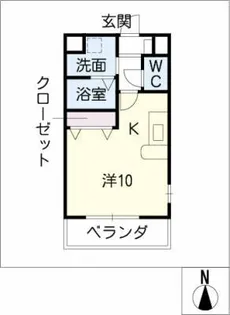 エテルノⅡ【2階】の間取り