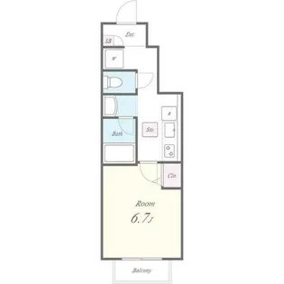 プレジール (コピー)【1階】の間取り