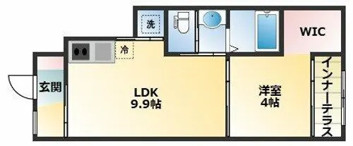 Iris【1階】の間取り