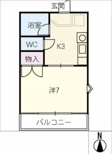 EST1みずの【1階】の間取り