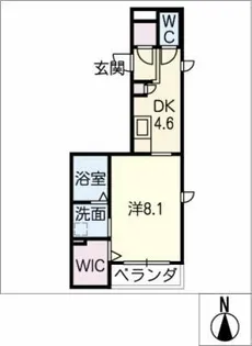エンゼルハウスⅠ【3階】の間取り