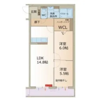 ハートフルマンション神出 (守山市勝部)【1階】の間取り