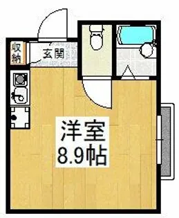 ヒルズ白鷺【3階】の間取り