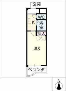 STUDIOグランペール【1階】の間取り