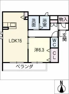 メゾン・ド・ジェ【3階】の間取り