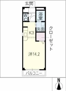 サンポット【1階】の間取り