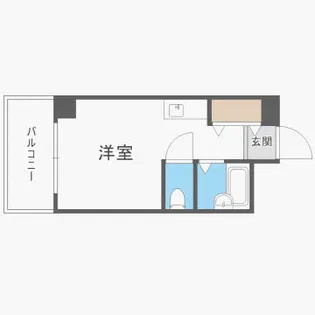 ライベストコート南福岡2【406号室】の間取り
