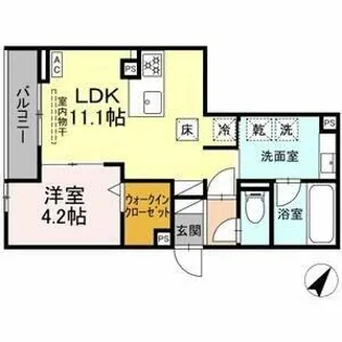 D-SOLIS一社【1階】の間取り