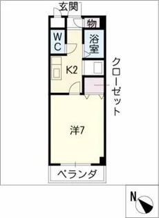 モーゼンビレッジⅢ【3階】の間取り