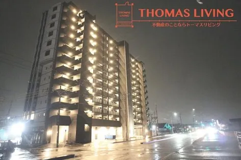福岡県北九州市若松区小敷ひびきの1丁目【マンション】の外観