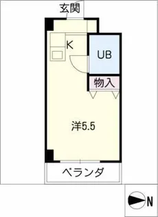 白いブランコ【3階】の間取り