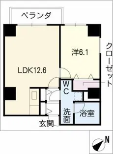 Linda【10階】の間取り