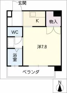 フローレンス青山【2階】の間取り